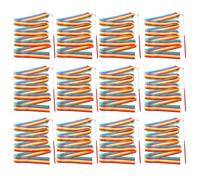 QFEHTHSK 12 Pezzi di Stelle Filanti Colorate per Spettacoli di Danza, Giocattoli per Bambini, Stelle Filanti per Prestazioni di Ginnastica, Decorazione Arcobaleno