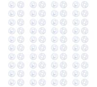 QFEHTHSK 40 Paia di Bottoni Automatici in Plastica, Sostituzione Bottoni, Bottoni da Cucito, Bottoni Tessili, Accessori da Cucito, Accessori da Cucito Fai da Te