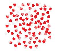 QFEHTHSK Coriandoli A Forma Di Cuore, 80 G, Rosso E Bianchi, Per Matrimoni, Addii Al Celibato, San Valentino E Altri Eventi