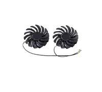 QFFOZSW 85 Millimetri per PLD09210S12HH Ventola di Raffreddamento per MSI RTX 3070 3080 3090 Ventus 3X per Gaming Dispositivo della Scheda Grafica(Black 2-Fan)