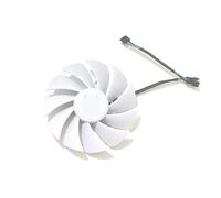 QFFOZSW GA92S2U 88MM/100MM per ZOTAC per RTX 3060 Ventola di Raffreddamento Scheda Video Bianca, per Grafica Zotac per Ti AMP 3070(Fan-A)