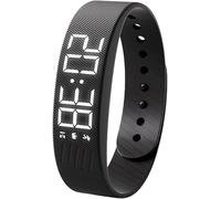QFFYFZAL Bracciale con sveglia 2025 Nuovo cinturino da polso per chi dorme profondamente, vibrazione silenziosa, sveglia senza snooze, smartwatch con ricarica USB per uomo e donna