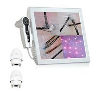 QFGain Telecamera per Analisi di Pelle E Capelli E Cuoio Capelluto - Schermo da 15" con Combinazione di Lenti 50X (3 Spettri) E 200X per Esame Completo del Cuoio Capelluto/Pelle E Rilevamento dei