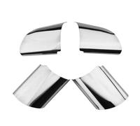 QFJFBGGH Decorazione Interni 4 Pezzi per Ford per Focus per MK2 2005-2011 Accessori Decorativi Interni Auto Volante Trim Cover Sticker Telaio Copertura Trim(Argento)