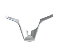 QFJFBGGH Decorazione Interni Accessori Auto Adatti per Chevy per Cruze per Trax per Tracker per Sonic Car Styling Volante con Rivestimento Cromato Inserto Adesivo Telaio Copertura Trim