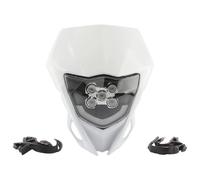 QFJFBGGH Faro Moto Carenatura Faro A LED Moto Per Enduro Per WR YZ 250 450 Per Supermoto Accessori Moto Da Cross Fari anteriori a Led(HL133-2)