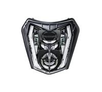 QFJFBGGH Faro Moto Faro Anteriore A LED Moto Luce DRL Per EXC EXCF SX SXF XC XCF XCW XCFW 125 150 250 300 350 400 450 505 525 530 Fari anteriori a Led(Only light)