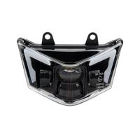 QFJFBGGH Faro Moto Faro Anteriore A LED Moto Per Kawasaki Per D-Tracker 125 Per KLX125 2010-2016 Per D-Tracker 150 Per KLX150 2013-2016 Per KLX450R 2008-2021 Fari anteriori a Led