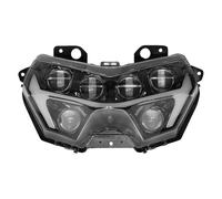 QFJFBGGH Faro Moto Faro Anteriore Moto Per Z900 Per Z400 Per Z250 Per KLR650 2019-2023 Lampada A LED DRL Luci Diurne Luci Diurne Gruppo Ottico Aggiornamento Fari anteriori a Led