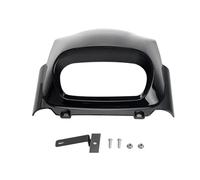 QFJFBGGH Faro Moto Gruppo Ottico Anteriore A LED 9.8" Abbaglianti/anabbaglianti DRL Faro Anteriore Copertura Faro Per Softail Per Fat Bob 114 FXFB 2018-2022 Fari anteriori a Led(Cover)