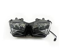 QFJFBGGH Faro Moto Gruppo Ottico Anteriore A LED Moto Per Ninja Per ZX6R Per ZX-6R 636 2019-2023 Per Ninja 400 650 Per NINJA 650 Per ZX250 Per ZX25R Fari anteriori a Led