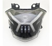 QFJFBGGH Faro Moto Gruppo Ottico Anteriore Per Z650 ABS 2017-2019 Per Versys-X Per Versys X 300 ABS 2017-2021 Fari Abbaglianti/anabbaglianti Luci Diurne A LED Fari anteriori a Led