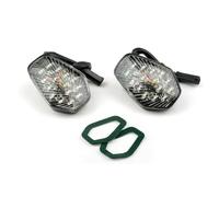 QFJFBGGH Faro Moto Indicatori Direzione A LED Trasparenti Fumé Moto Per Suzuki Per GSXR 600 2001-2005 Per GSX-R750 2000-2005 Per GSXR 1000 2001-2004 Fari anteriori a Led(Clear)