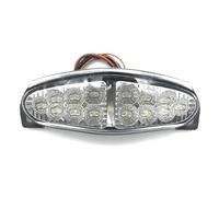 QFJFBGGH Faro Moto Per KAWASAKI ER6N ER-6N ER 6N ER6F ER-6F ER 6F 2009-2011 Accessori Moto Fanale Posteriore A LED Integrato Indicatori Direzione Fari anteriori a Led(BIANCO)