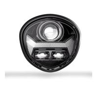 QFJFBGGH Faro Moto Proiettore Faro A LED Omologato Abbagliante Anabbagliante Regolabile Per Motori 2010-2017 Per V Star 1300 Per XVS 1300 Fari anteriori a Led