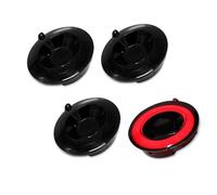 QFJFBGGH posteriori Full LED Halo Vette Lampada Di Coda Assemblaggi Per Chevy Per Corvette C6 2005-2013 Freno Luce Segnale Girata Lampada Parcheggio fanale posteriore(Smoked)