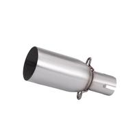 QFJFBGGH Terminale di Scarico Tubo di Scarico per Moto Sezione Centrale Scarico Adattatore 28-45 Mm Sezione Scarico 51 Mm Installazione Non Distruttiva Silenziatore(D 33MM)