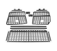 QFJFBGGH Tronco Cappelliera Coperchi per Mitsubishi per Pajero V20 1991-1999 Pannello Portaoggetti Modulare Modifica Porta Detriti Bagagliaio Posteriore Pannello 1 Set Posteriore Copribagagli