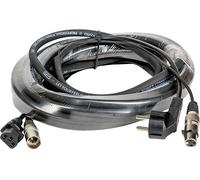 QFLASH KHYB10 Cavo Phono Rete Segnale + Corrente mt 10