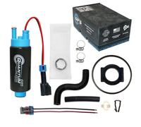 QFS 340LPH E85 Carburante Pompa + Kit per Ford MUSTANG Gt / LX 1986-1995 AEM