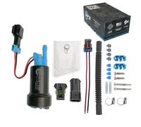 Qfs 525LPH Hellcat E85 Serbatoio Carburante Pompa + 085 Montaggio Kit & Flex
