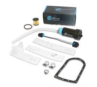 QFS Carburante Pompa + Guarnizione Serbatoio + Colino per 2004-17 Fld Fxd Harley