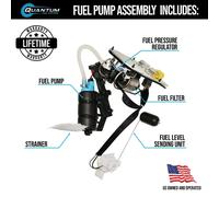 Qfs Efi Carburante Pompa Modulo Montaggio per 06-07 Harley Davidson FLST FXST