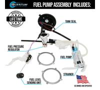Qfs Gruppo Pompa Carburante per Harley Electra Glide Classico FLHTC / Ultra