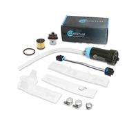 Qfs Serbatoio Carburante Pompa, Filtro Kit + Reg per Harley-Davidson FLSTF Fat