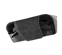 QGBKLZNZHP Custodia Occhiali da Auto per Aletta Parasole per Auto Portaocchiali in Pelle Custodia per Occhiali da Sole Organizer con Clip Scatola Custodias Universale(Suede Black)