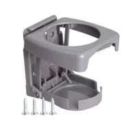 QGBKLZNZHP Estensione Porta Tazza Auto Portabicchieri Universale Pieghevole per Auto Bevanda Nera Forniture per Multifunzionali Styling(Gray)