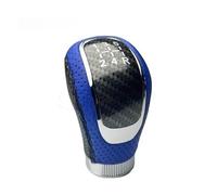 QGBKLZNZHP Leva Pomello Cambio Per Universale A 5 Marce In Pelle Rossa Per Auto Pomello Del Cambio Leva Manuale Pomello Dellautomobil(Blue)