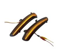 QGBKLZNZHP Per Citroen Per C3 Per C3 III Per C4 Per Cactus 2016 2017-2021 2 Luci Dinamiche A LED Per Specchietti Laterali Indicatori Direzione Sequenziali Indicatori Nello Retrovisore(Dynamic Smoked)