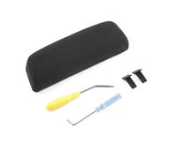 QGBKLZNZHP per VW per Golf 8 MK8 ID3 ID4 Custodia per Occhiali da Sole Accessori Interni Custodia Occhiali da Sole Auto(Black Fur)