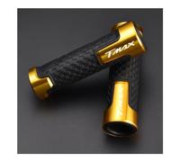 QGBUSQ Coprimanubrio Moto per Y&amaha per T-Max 500 2004 2005 2006 2007 2008 2009 2010 2011 per TMax 530 2013 2014 2015 2016 per TMAX Moto Manopole Racing Manubrio Grip CNC(Gold)