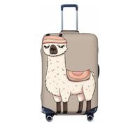 QGGHNISD Custodia protettiva per bagagli astratta poligonale spaziale, resistente ai graffi, elastica, da viaggio, adatta per valigie da 45-81 cm, Nessun lama drammatico, XL