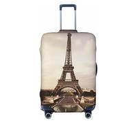 QGGHNISD Custodia protettiva per bagagli con albero autunnale, resistente ai graffi, elastica, adatta per valigie da 45-81 cm, Torre Eiffel1, L