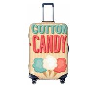 QGGHNISD Custodia protettiva per bagagli con animali della fattoria, resistente ai graffi, elastica, adatta per valigie da 45-81 cm, Cotton Candy., L
