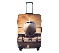 QGGHNISD Custodia protettiva per microfono karaoke, antigraffio, elastica, da viaggio, adatta per valigie da 45-81 cm, Aeroplano, S