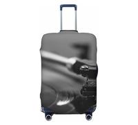 QGGHNISD Custodia protettiva per valigie con motivo mucche, resistente ai graffi, elastica, adatta per valigie da 45-81 cm, Cornice per album musicali, L