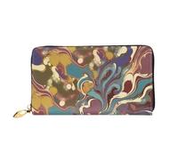 QGGHNISD Drummer Portafoglio lungo da donna in pelle con cerniera, scomparti per carte di credito, tasca per contanti, pochette, Romano Art_79253158, Taglia unica