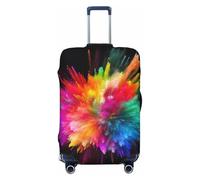 QGGHNISD Funny Naughty Sheep Tongue Cute Animal Bagagli Protector - Resistente ai Graffi Elastico Viaggio Bagagli Copertura - Adatto per valigie da 45-81 cm, Esplosione di colore, XL