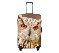 QGGHNISD Panther with Blue Eyes - Custodia protettiva per bagagli, resistente ai graffi, elastica, adatta per valigie da 45-81 cm, Viola, L