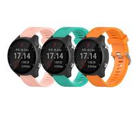 QGHXO - Cinturino di Ricambio per Garmin Forerunner 245, in Morbido Silicone per Garmin Forerunner 245 e Forerunner 645 (Tracker Non Incluso, Solo Cinturini di Ricambio), Mocassini Eleganti da Donna