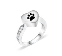 QGJNSGC Anello per ceneri con albero della vita, nodo celtico, albero genealogico, ricordo commemorativo, gioiello per cremazione sempre nel mio cuore, per donne e uomini, 9#, Acciaio inossidabile