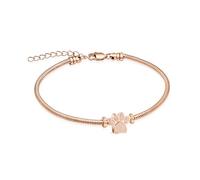 QGJNSGC Bracciale con urna per cenere, per donne, uomini, cani, gatti, zampe, stampa animali domestici, cremazione, gioiello regolabile, Keepsake, serpente (oro rosa)