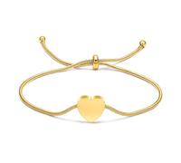 QGJNSGC Braccialetto per cremazione a forma di cuore per ceneri gioielli da donna in acciaio inossidabile regolabile braccialetto commemorativo per i propri cari funerali, Acciaio inossidabile