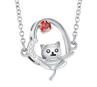 QGJNSGC Collana con urna a forma di cuore, per donne e uomini, con zampa di animale domestico, gioielli per ceneri commemorativi, funerali, porta ceneri, Acciaio inossidabile, Non pietra preziosa