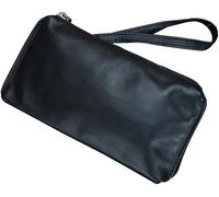 QGKWJP Pochette da uomo in morbida pelle pochette portafoglio lungo moda casual borsa per telefono da lavoro La scelta più ideale