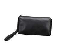 QGKWJP Pochette da uomo in morbida pelle pochette portafoglio lungo moda casual borsa per telefono da lavoro La scelta più ideale